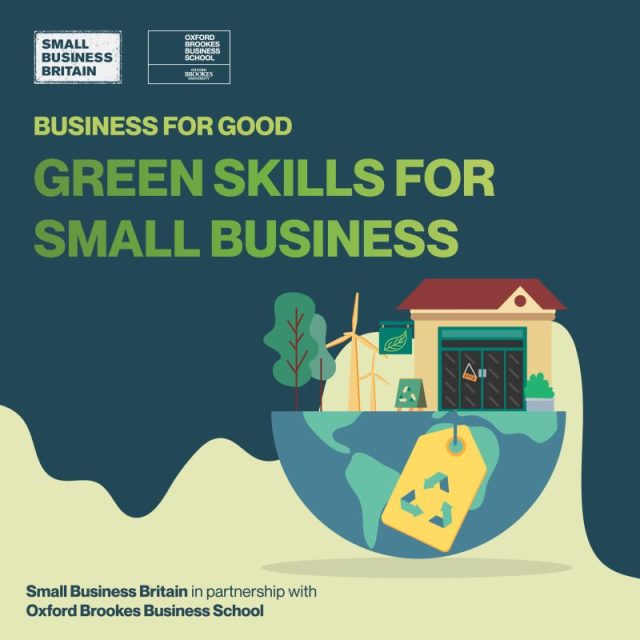 Business for Good Green Skills for Small Business Small Business Britain