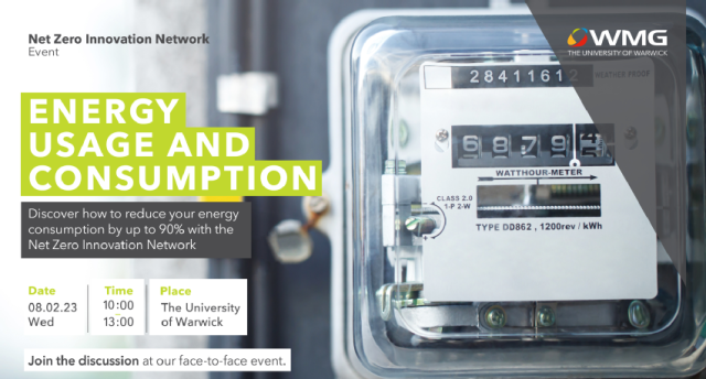 Net Zero Innovation Network Energy Usage and Consumption