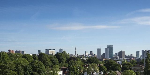 Clean Air Day Event Birmingham city centre skyline